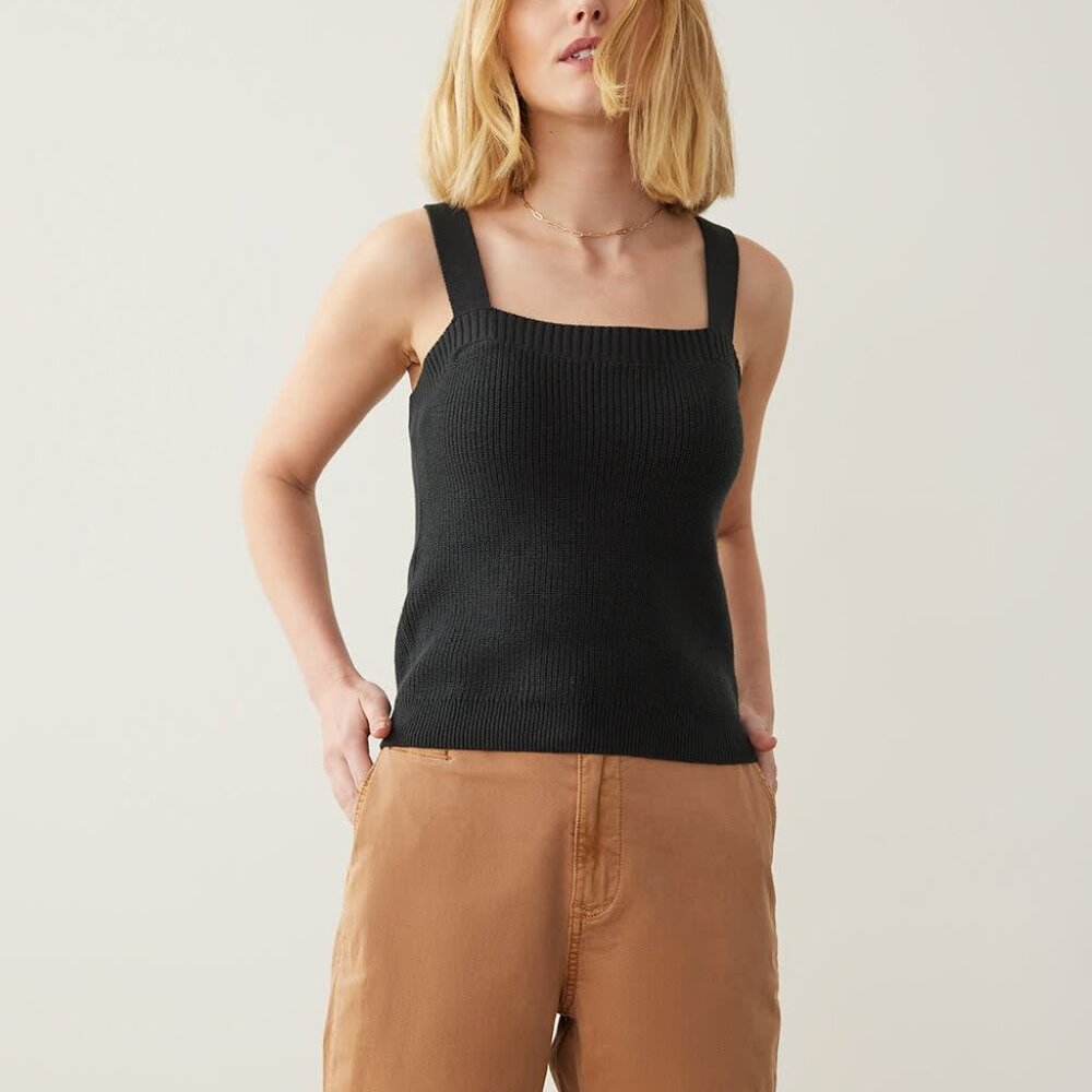 Reitmans Classic Black Tank Top